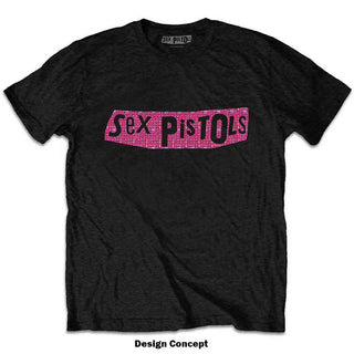 The Sex Pistols Embellished T-Shirt: Logo