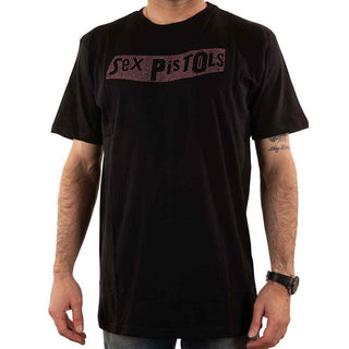 The Sex Pistols Embellished T-Shirt: Logo