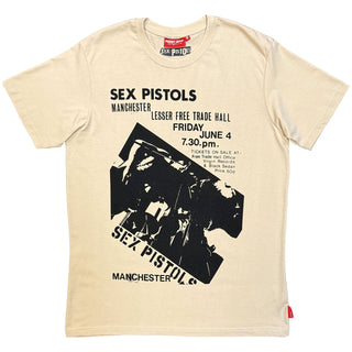 The Sex Pistols  Unplugged T-Shirt: Manchester (Sand)