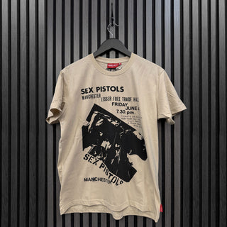 The Sex Pistols Unplugged T-Shirt: Manchester (Sand)