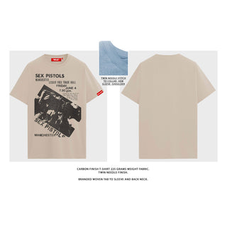 The Sex Pistols Unplugged T-Shirt: Manchester (Sand)