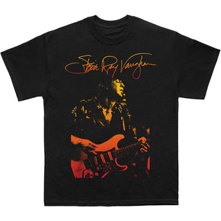 Stevie Ray Vaughan Unisex T-Shirt: Signature