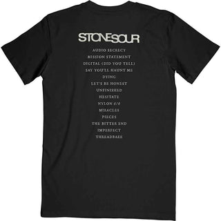 Stone Sour T-Shirt: Audio Secrecy Square