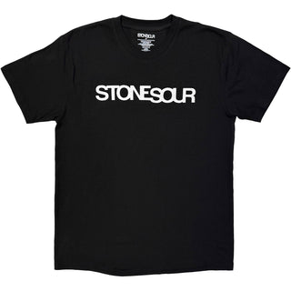 Stone Sour T-Shirt: Logo Mono (Black)