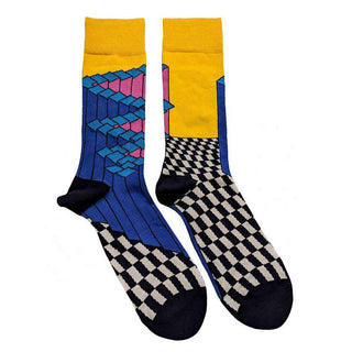 The Strokes Ankle Socks: Angles (Blue)
