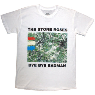 The Stone Roses T-Shirt: Badman (White)