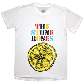 The Stone Roses T-Shirt: Tour 2013 (White) (Back Print)