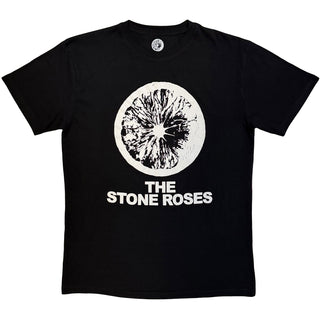The Stone Roses T-Shirt: Logo & Lemon Mono (Black)