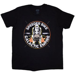 Star Wars Unisex T-Shirt: Speeder Bike Galactic Empire