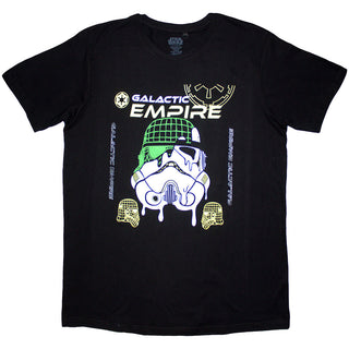 Star Wars Unisex T-Shirt: Galactic Empire Melted Mask