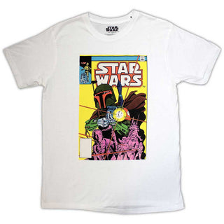 Star Wars Unisex T-Shirt: Boba Fett Comic Cover