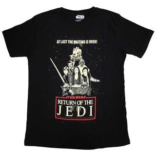 Star Wars Unisex T-Shirt: Return Of The Jedi Waiting Is Over