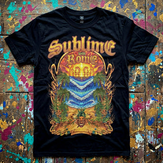 Sublime Premium Carbon T-Shirt: Summer Season (Black)
