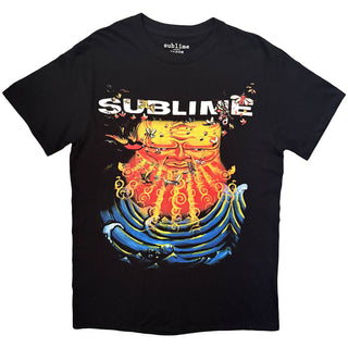 Sublime T-Shirt: Underwater (Black) (Back Print)
