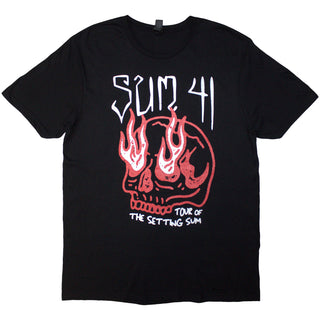Sum 41 T-Shirt: Tour '24 Skull (Back Print & Ex-Tour)