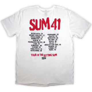Sum 41 T-Shirt: Tour '24 Spray Paint (Back Print & Ex-Tour)