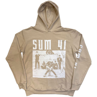 Sum 41 Unplugged Pullover Hoodie: Band Photo (Natural)