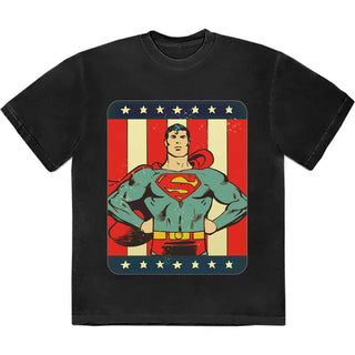 DC Comics Unisex T-Shirt: Superman Stripes