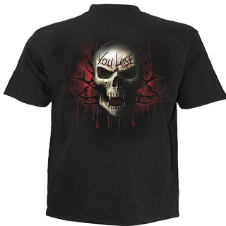 Spiral T-Shirt: Game Over (Black) (Back Print)
