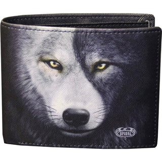 Spiral Wallet: Wolf Chi (Black)