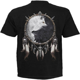 Spiral T-Shirt: Wolf Chi (Black)