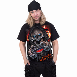 Spiral T-Shirt: Respawn (Black)