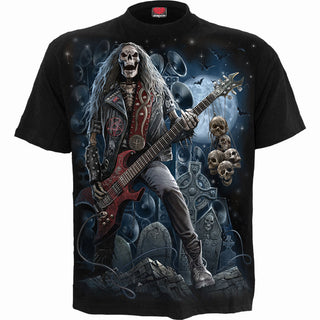 Spiral T-Shirt: Grim Rocker (Black)