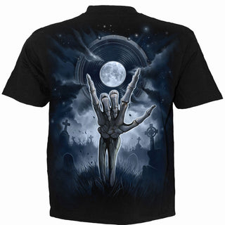 Spiral T-Shirt: Grim Rocker (Black)