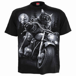 Spiral T-Shirt: Nine Lives (Black)