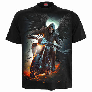 Spiral T-Shirt: Night Rider (Black)