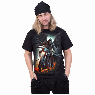 Spiral T-Shirt: Night Rider (Black)
