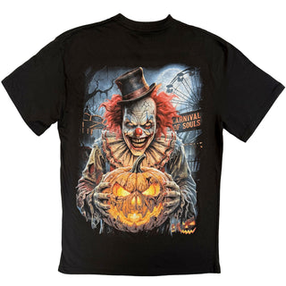 Spiral T-Shirt: Carnival of Souls (Black) (Back Print)