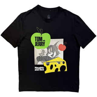 Tom & Jerry T-Shirt: Naughty & Nice (Black)