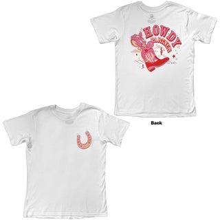 Tom & Jerry T-Shirt: Howdy Partner (White)