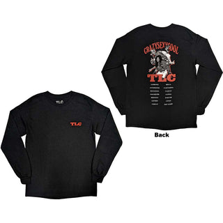 TLC Unisex Long Sleeve T-Shirt: CrazySexyCool Photo European Tour 2022 (Back Print & Ex-Tour)