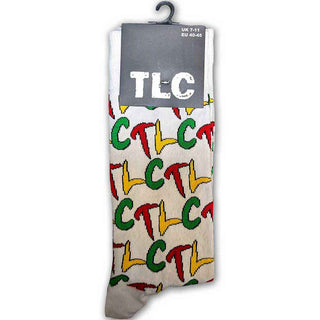 TLC Ankle Socks: Logo Repeat