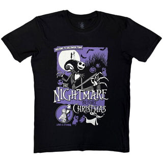 Disney T-Shirt: The Nightmare Before Christmas Welcome To Halloween Town