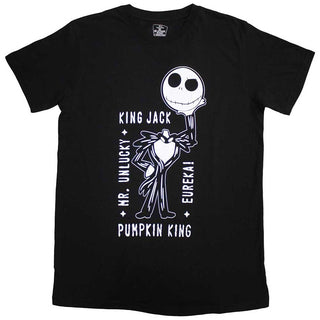 Disney Unisex T-Shirt: The Nightmare Before Christmas Headless Jack