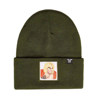 Tokyo Time Unisex Beanie Hat: Street Fighter 2 Ken