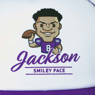 Tokyo Time Mesh Back Cap: Lamar Jackson NFLPA Emoji
