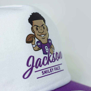 Tokyo Time Mesh Back Cap: Lamar Jackson NFLPA Emoji