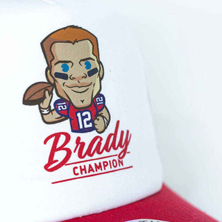 Tokyo Time Mesh Back Cap: Tom Brady NFLPA Emoji