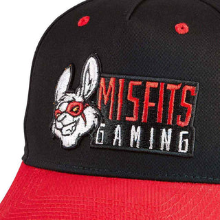 Tokyo Time Baseball Cap: Misfits Gaming Red Peak