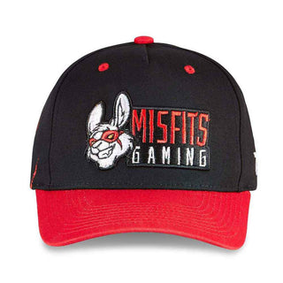 Tokyo Time Baseball Cap: Misfits Gaming Red Peak
