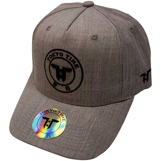 Tokyo Time Unisex Baseball Cap: TT Core Black Logo