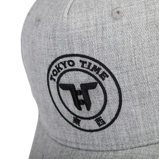 Tokyo Time Baseball Cap: TT Core Black Logo