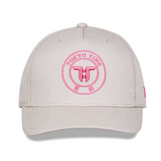Tokyo Time Baseball Cap: TT Core Pink Logo
