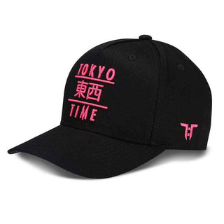 Tokyo Time Unisex Baseball Cap: TT Heritage Pink Logo