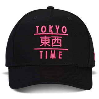 Tokyo Time Baseball Cap: TT Heritage Pink Logo