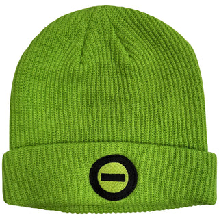 Type O Negative Beanie Hat: Negative Emblem (Green)